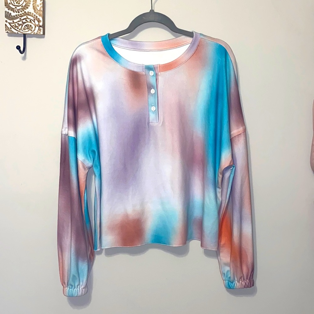 Matching Tie-Dye Loungewear
